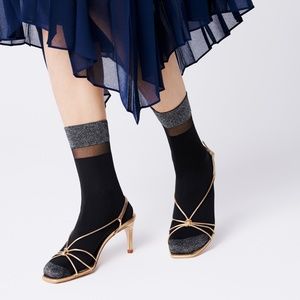 New CHERRY RED  Fiore ankle sock